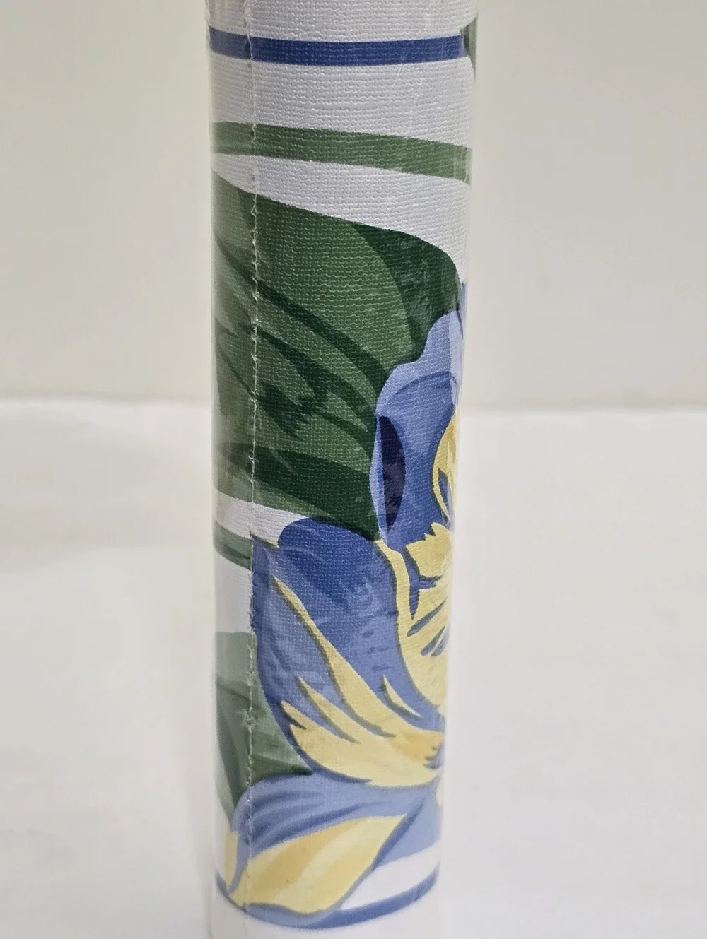 vintage new SANITAS Prepasted Fabric Backed 15 ft‎ Floral Vinyl Wall Border